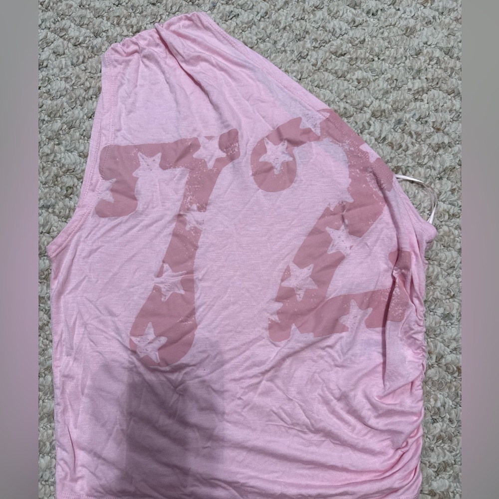 Urban Outfitters Pink Star Tank Top